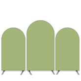 Rein Farbe Thema Licht Grün Geburtstag Bogen Hintergrund Bausatz